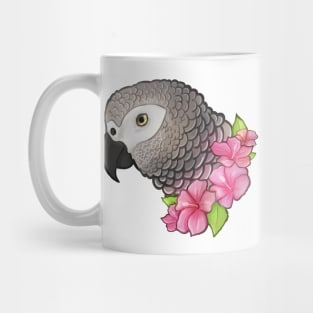 Cute African Grey Mug